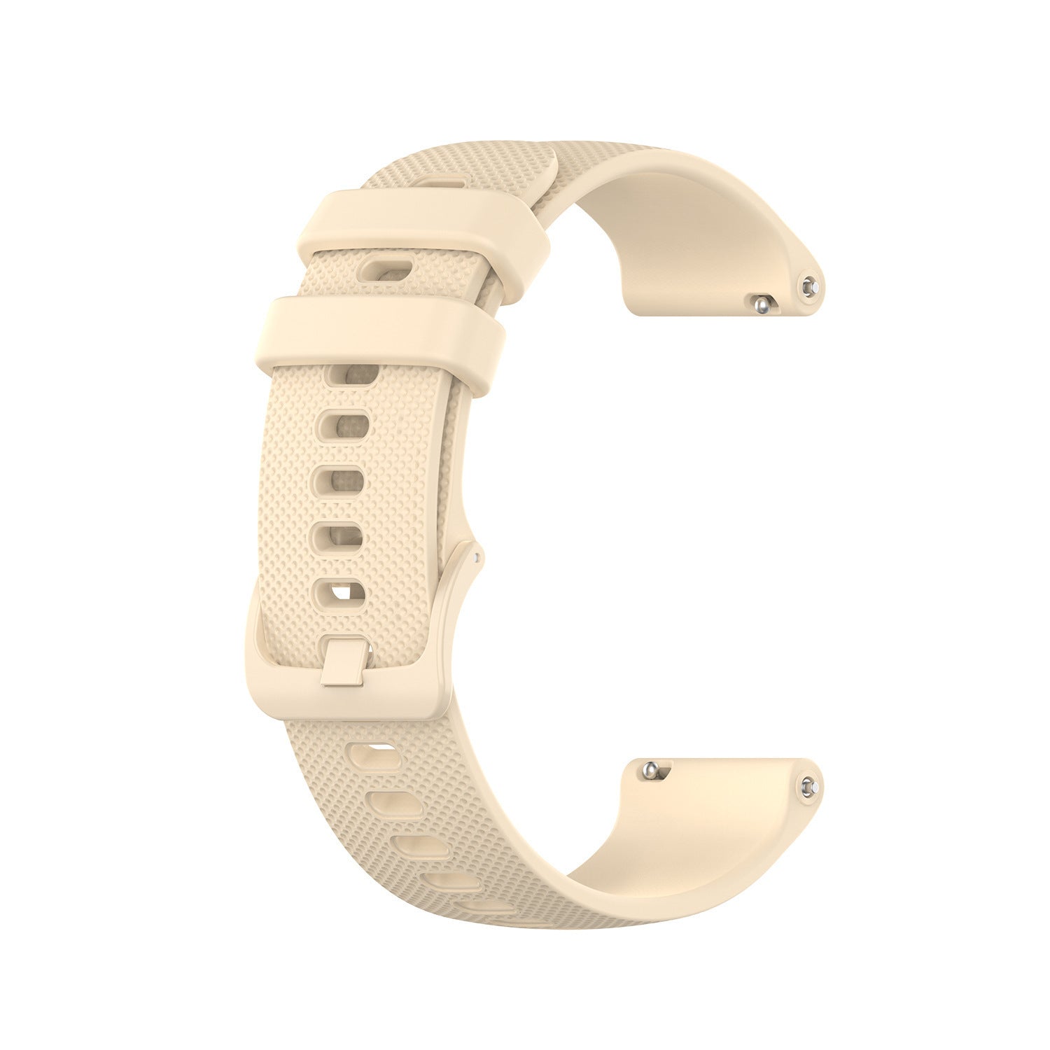 WatchMe - Silikonarmbänder Hellrosa 20 mm