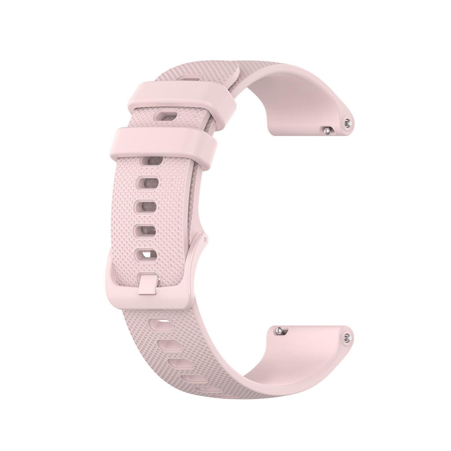 WatchMe - Silikonarmband Rosa 20 mm