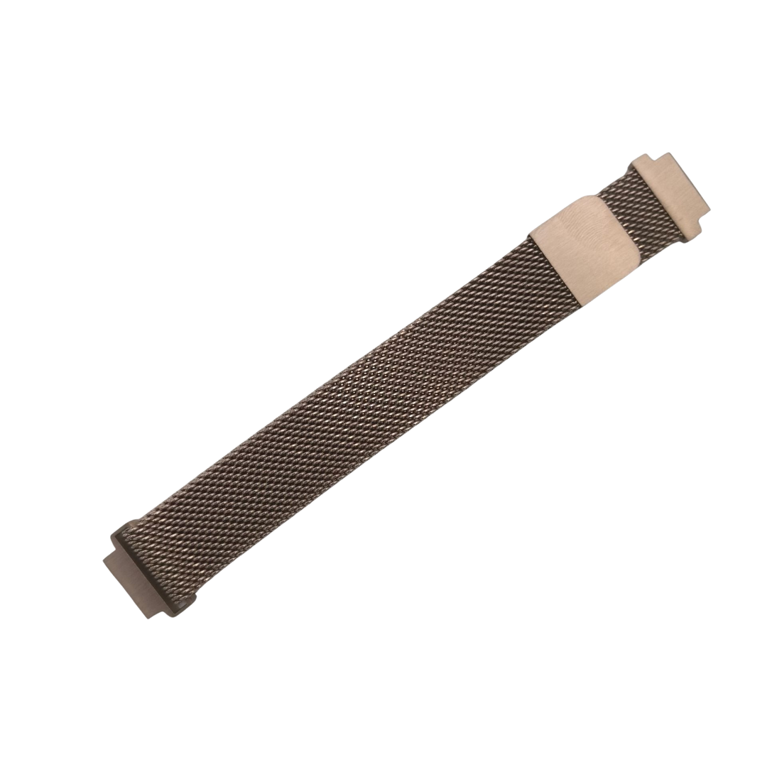 WatchMe - Mesharmband Rosengold 24 mm